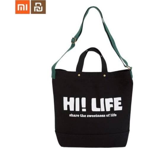 Xiaomi mijia MITOWN LIFE shoulder canvas bag simple life classic lightweight multi-function men and women bag Smart home