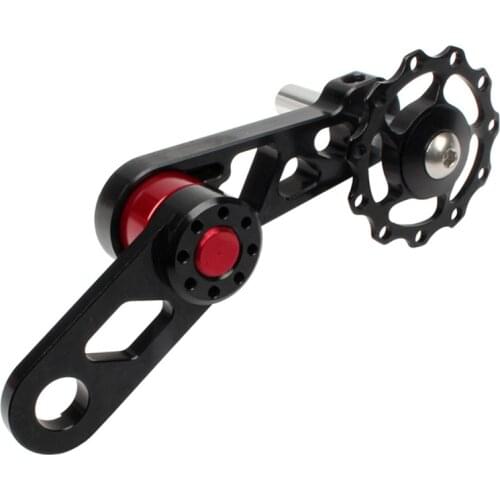 Litepro Folding Bike Chain Tensioner Rear Derailleur Guide Pulley for Oval Chainwheel Bicycle Parts