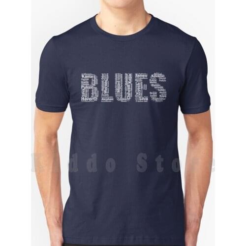 Blues Names Art T Shirt Men Cotton Cotton S-6xl Pl Werner Havertz Silva Pulisic