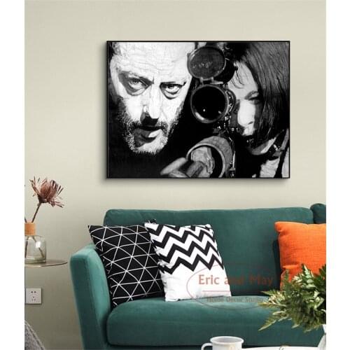 Posters And Prints Leon Classic Movie Canvas Painting Wall Pictures For Living Room Vintage Poster Decorative Home Decor Obrazy