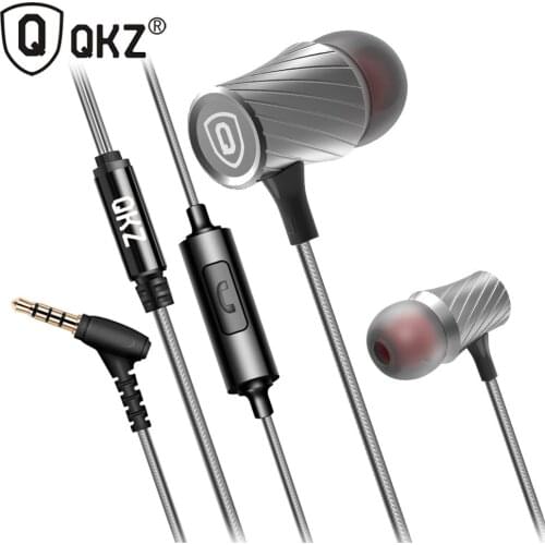 QKZ DM3 Wired In-ear Heavy Bass Earphones HIFI DJ 3.5mm Universa; Earbuds for Mobile Phone Tablet MP3 Player Sports Earphones