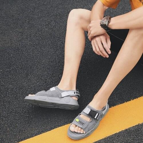 Sandalia comfort japanese men mountain lightweight outdoor sneaker sport cuero slippers praia homme sandale waterproof sole in