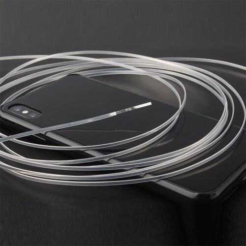 Sterling silber hifi fieber FEP haut maschine inneren signal Groß kabel audio kabel einzigen kristall platz core sterling silber