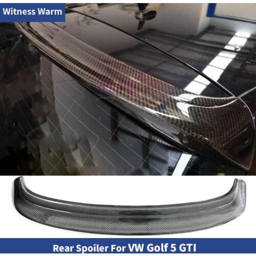 Rear Roof Spoiler Wing For Volkswagen VW Golf 5 V MK5 GTI 2002-2007 FRP Roof Spoiler car body kit