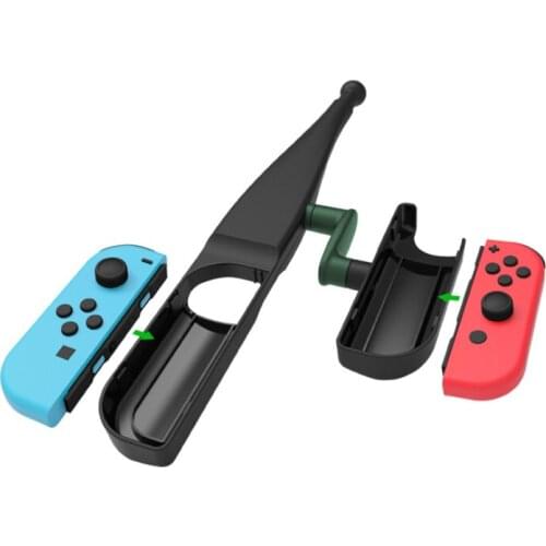 1 Piece For NS Fishing Game Black Fishing Rod For Nintend Switch Accessories For NS Joy-Con Joycon Controller Joystick Gamepad