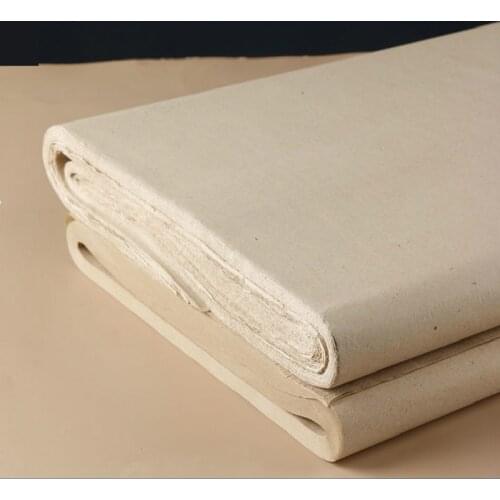 Bamboo Yuan Shu Paper Thicken Bamboo Pulp Paper 100sheets Beginner Calligraphy Painting Handmade Half Ripe Rice Xuan Paper