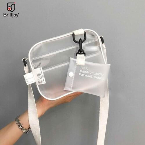 Brilljoy Women's Transparent Bags