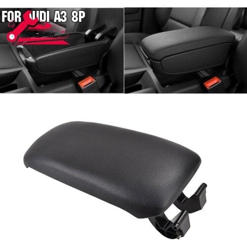 Central Console Covers Car Armrest Box For Audi A3 8P/A5 2003-2012 Center Console Arm Rest Storage Box Lid Cover