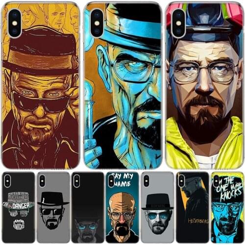 Heisenberg Breaking Bad Phone Case For Iphone 11 12 Mini Pro XS Max XR X 8 7 6 6S Plus SE 2020 5 5S SE Cover Shell Coque