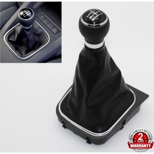 For VW Vento Variant 2006 2007 2008 2009 2010 2011 2012 2013 2014 Car-Stying 6 Speed Car Stick Gear Shift Knob Leather Boot