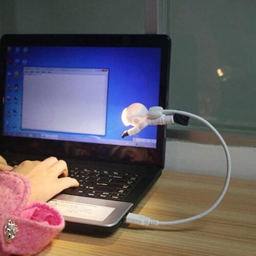 Creative Diver Usb Night Light Keyboard LED Light Up Toy Bedside Lamp