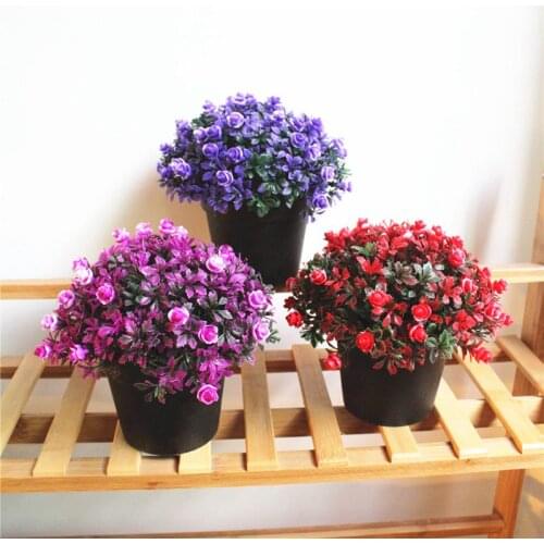 NuoNuoWell Artificial Potted Flowers