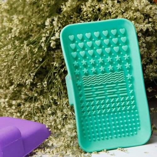Makeup Brush Scrub Pad Scrubbing Plate Silicone Sucker Scrub Pad Makeup Brush Scrub Sale