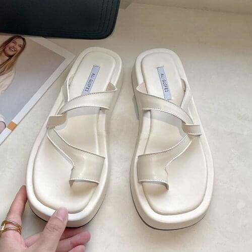 2021 Women Slippers Flip Flops Shoes Summer Female Sandals Woman Flat With Slides Fashion For Ladies Slippers Outside Shose