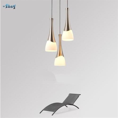 Nordic Modern Pendant Lights Ice Cream Cones Shape for Living Room Bedroom Study Bar Led Hanging Lamp Home Deco Light Fixture