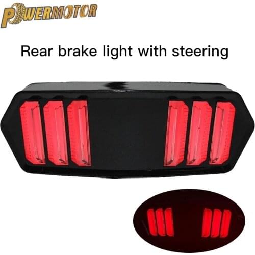 Motorcycle LED Tail Light Brake Rear Running Stop Warning Turn Signal Indicator Lamp for Honda MSX125 CBR650F CTX700 CTX700N