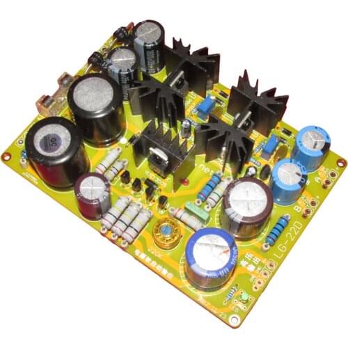 Universal LM317 High Voltage Low Voltage Regulator Circuit Board 4 Electronic Vacuum Tube PAMP Yellow