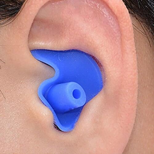 1 Pair Soft Silicone Ear Plugs Environmental Waterproof Dust-Proof Earplugs Diving Water Sports Women Men Swimming Accessories