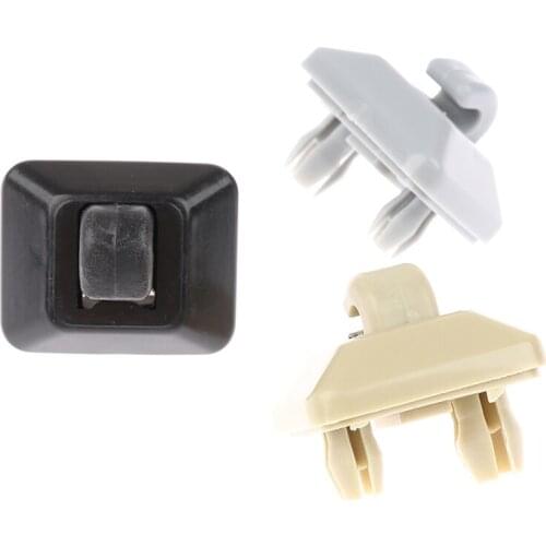 2Pcs Car Sun Visor Clip Bracket Interior Sun Visor Hook for 8U0857562A -563A Package includes 2Pcs Gray Sun Visor Clips