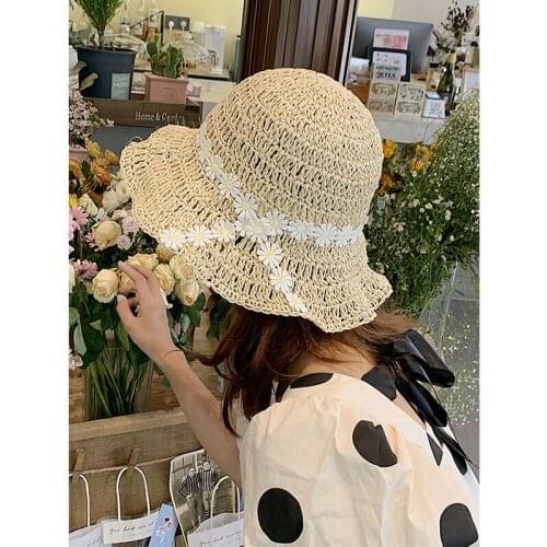 2021 NEW Outdoor Cool Summer Hats Sun Beach Panama Straw hat Wide Wave Brim Folded CAPS Leisure Holiday Raffia Cap visors hat