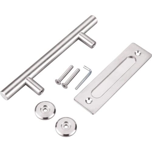 304 Stainless Steel Sliding Barn Door Pull Handle Wood Door Handle Door Handles For Interior Doors Handle