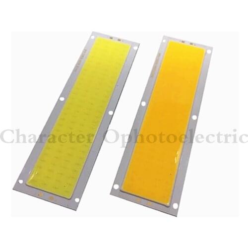 5PCS 10W LED COB Strip Light Bulb Lamp 1000LM DC 12V Warm White Cool White 120x36mm LED Chip Light Source for DIY