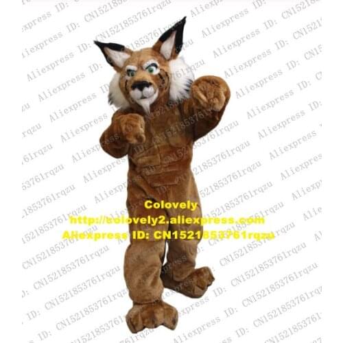 Bully Leopard Cat Tiger Bobcat Lynx Catamount Lince Luchs Mascot Costume Adult Cartoon Cartoon Props Performing Arts zz7720