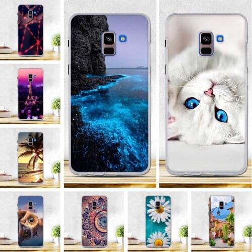 For Samsung Galaxy A8+ (2018) SM-A730F A730F/DS Case Soft Back Cover Phone Case For Samsung Galaxy A8 Plus Case Silicone Cover