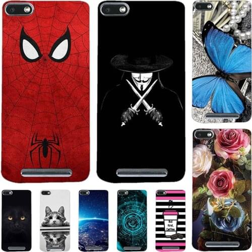 Phone Case For BQ BQS-5020 BQS 5020 Soft TPU Cover Fashion Relief Silicone Case For BQ BQS-5059 5059 Animal Cat Capa Coque