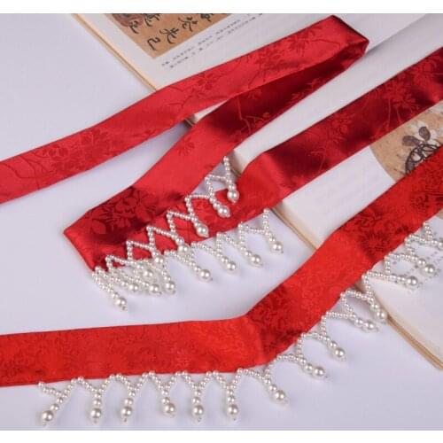 Song-made Hair Accessories, Pearl Tassels Around Temples, Ancient Style Hair Accessories Ming-made Accessories Wedding Headbands