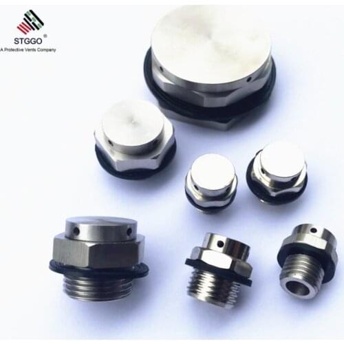 IP68,IP69K m20x1.5 Stainless Steel Protective Breather Pressure Release Air Vent Plug Elements