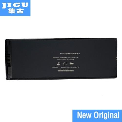 JIGU A1185 MA561 Original Laptop Battery For APPLE MacBook 13" A1181 MA254 MA255 MA699 MA700 MB061*/A MB062*/A White