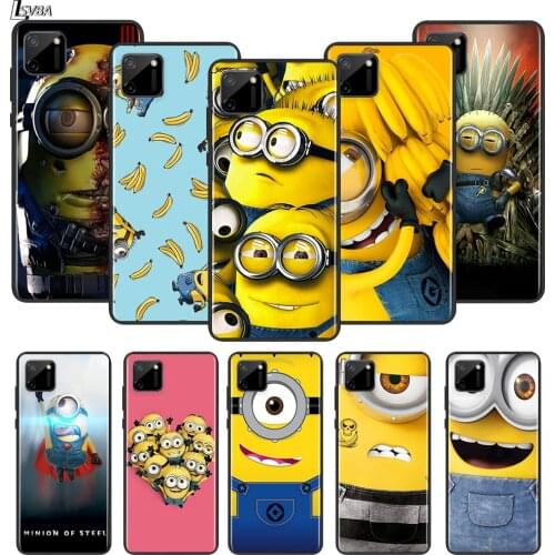 Cartoon Cute Yellow Big Eyes For OPPO Realme C2 C3 C11 C12 C15 C17 X2 X3 X7 XT X50 Q2 Q2i V3 V5 V15 Pro Phone Case