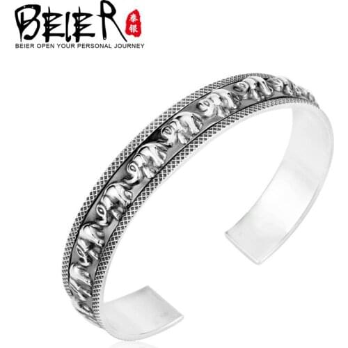 Beier Bracelet fashion trendy high quality elephant bracelet man and women bracelet BR925SZ042