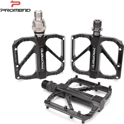 PROMEND Ultralight 3 Bearings Pedal Bicycle Bike Pedal Anti-slip Footboard Bearing Quick Release Aluminum Alloy Bike Accessories