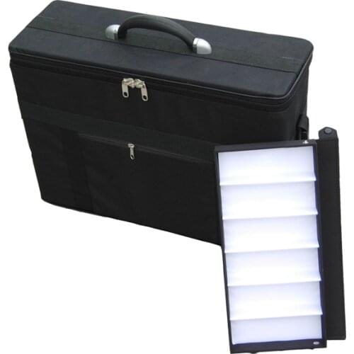 Eyeglass salesman ophthalmic frame suitcase shoulder bag travel case sunglass storage display box with presentation trays