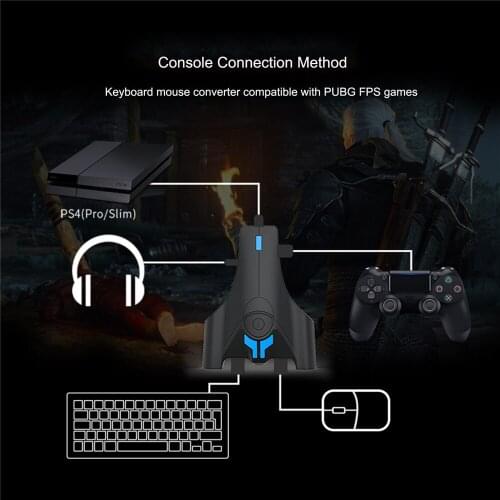 PUBG Gaming Keyboard Mouse Converter for PS4 /PS3/ Switch For XBOX One PC Game Controller Wired Gaming Converter Gamepad Adapter