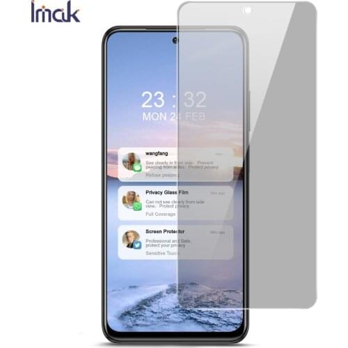 Redmi Note10 10s 4G Tempered Glass IMAK Privacy Anti Glare Screen Protector for Xiaomi Redmi Note 10 Tempered Glass Screen Film