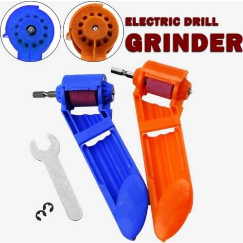 Drill Bit Sharpener 2-12.5mm Portable Corundum Grinding Wheel Drill Sharpeners Hand Tools Grinder Drill Bit Powered Tool Parts