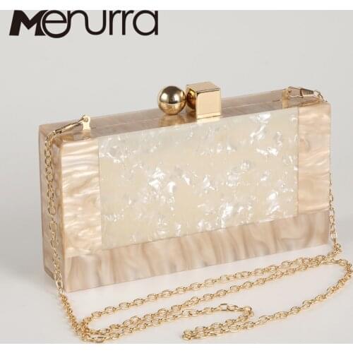 Woman New Acrylic Wallet Brand Fashion Small Wedding Handbag Luxury Marble White Solid Evening Bag Woman Party Casual Clutch