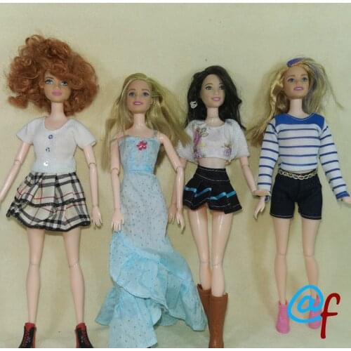 N-27 1-set Doll Shorts and Skirt Clothes Girl DIY for 1/6 OOAK Beauty Dolls Dress A Brand Head As Gift If 3sets or More
