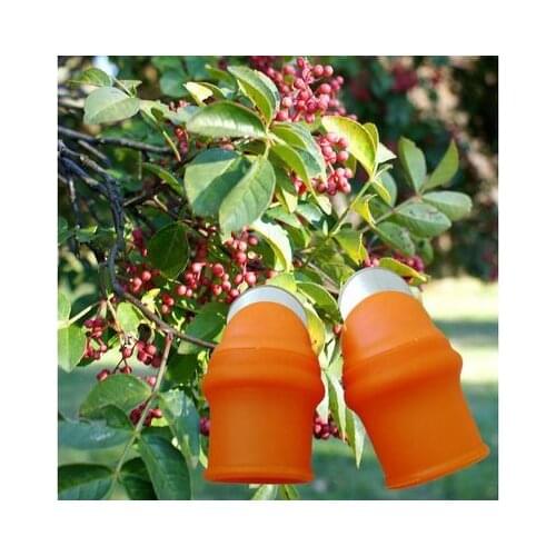 1Set Silicone Thumb Knife Finger Protector Vegetable Harvesting Plant Kit Garden Greenhouse Kitchen Glove Accessories