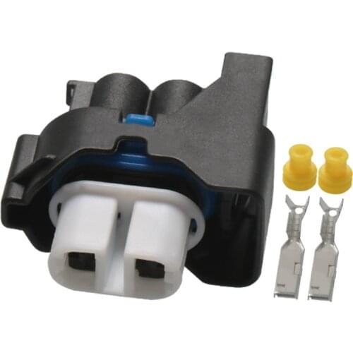 5pcs/lot 2 pin 2.8mm car auto Fox fog lamp/foglight plug front lamp plug connector 7183-3789-30 for Ford Carnival