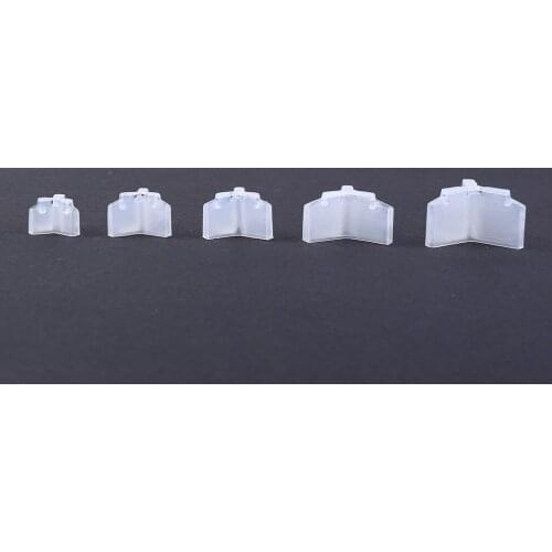 50pcs Fishing Treble Hooks Case Covers Bonnets Plastic Caps Protector Finger Outdoor Sports Fishing Tackle Fishing Tool #30