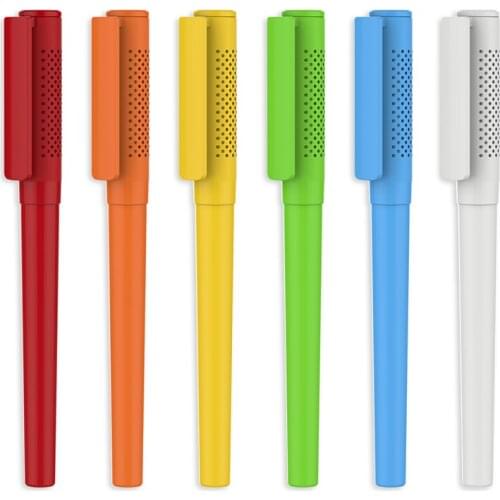 500 pcs/lot Gel Pen Capped Snap-On promotional pen custom pen with logo