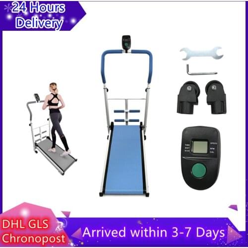 Treadmills Fitness Machine Multifunctional Treadmills Household Silent Foldable Treadmill Body-sculpting Fitness Equipment HWC