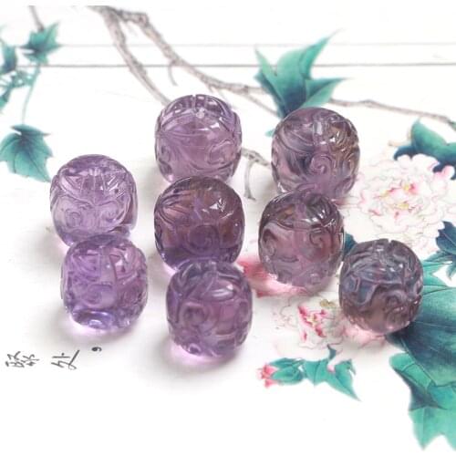 Loose beads Amethyst/opal/Dark jade/Larimar/labradorite/turquoise/strawberry quartz for DIY jewelry making FPPJ wholesale nature