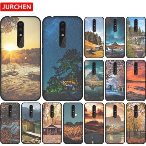 JURCHEN Phone Cases For Nokia 4.2 Case Cover For Nokia 4.2 2019 Case Soft TPU Silicone Back Cover Shell For Nokia4.2 Funda Case