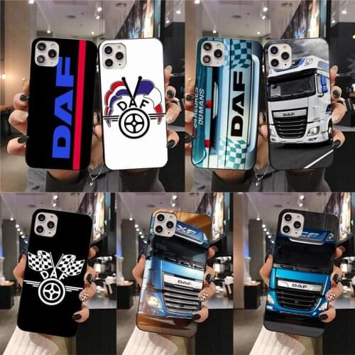 Truck DAF Phone Case For iphone 12 11 Pro Max Mini XS Max 8 7 6 6S Plus X 5S SE 2020 XR cover