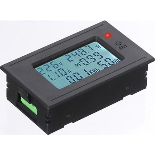 Digital Voltmeter Voltage Meter Car Motorcycle Volt Tester Detector AC Monitor